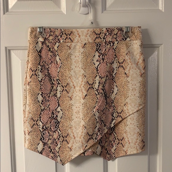 vestique Dresses & Skirts - Vestique Snake Print Mini Skirt